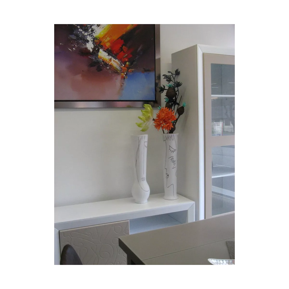 Vase Visage Homme 60 cm
