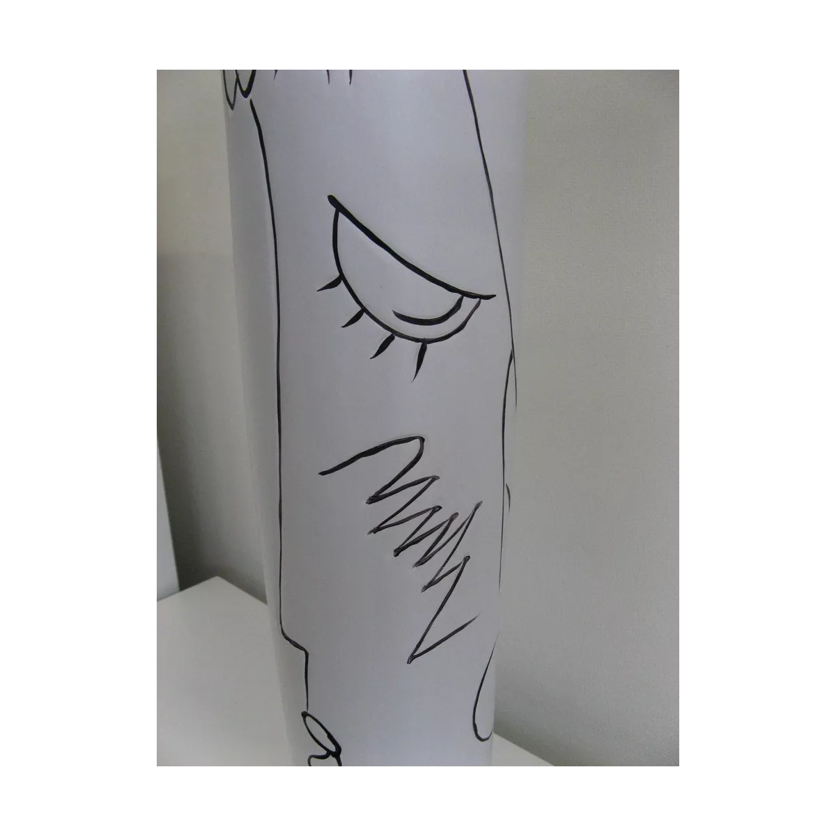 Vase Visage Homme 60 cm