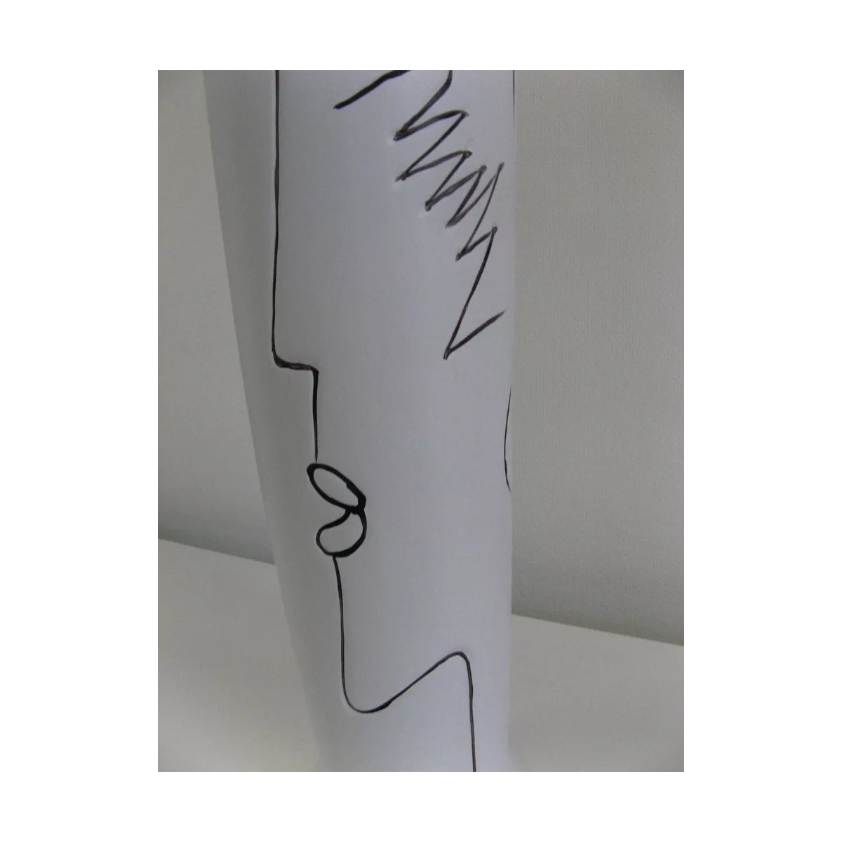 Vase Visage Homme 60 cm