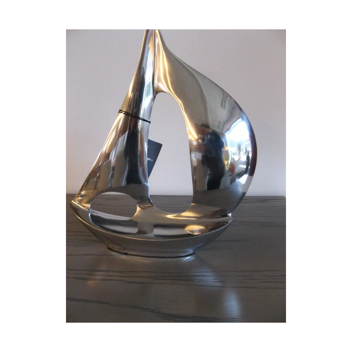 Sculpture Bateau Alu 35 cm