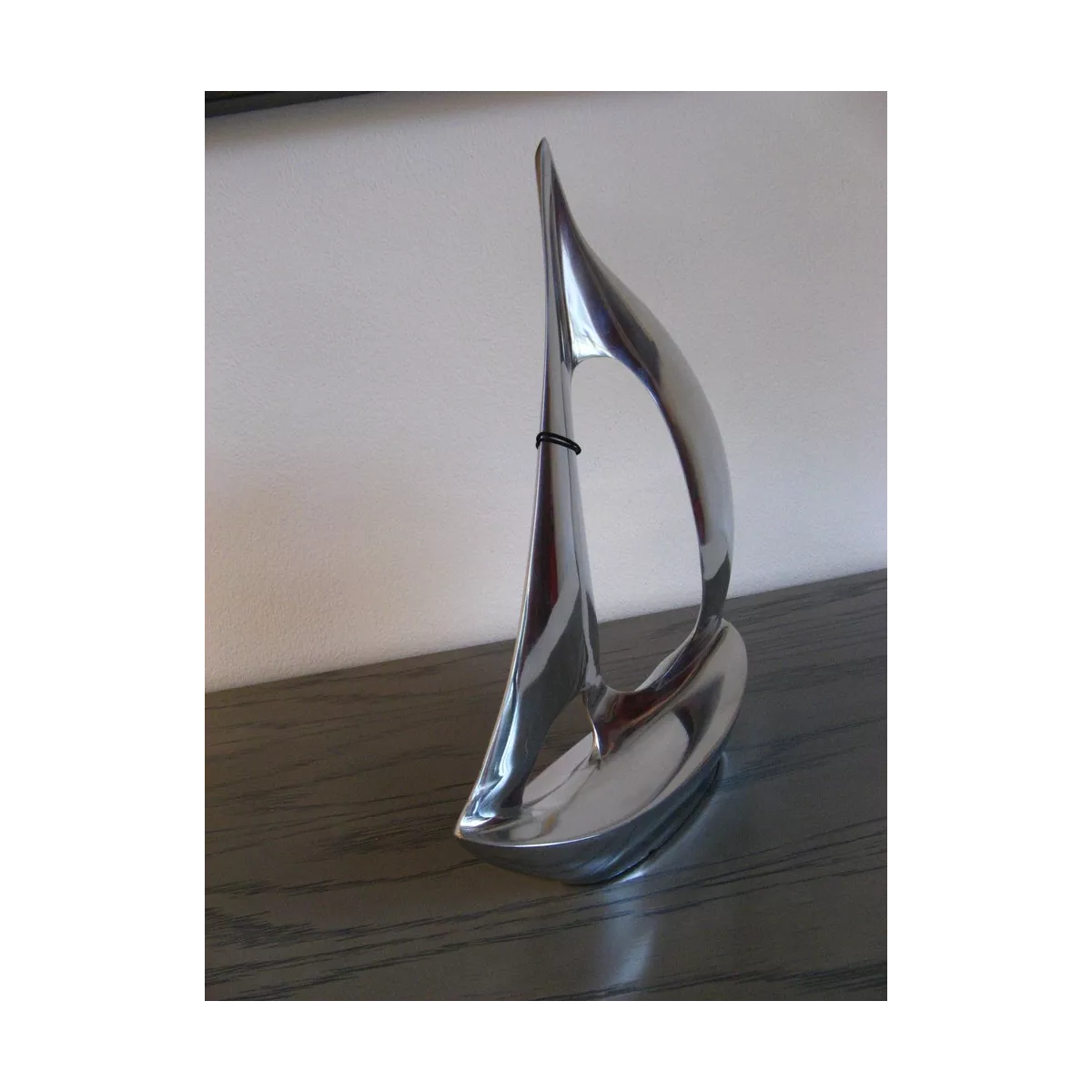 Sculpture Bateau Alu 35 cm