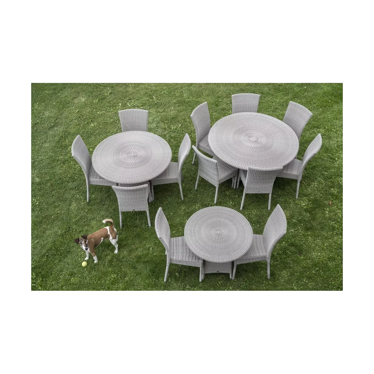 Chaise isabelle Résine Gris