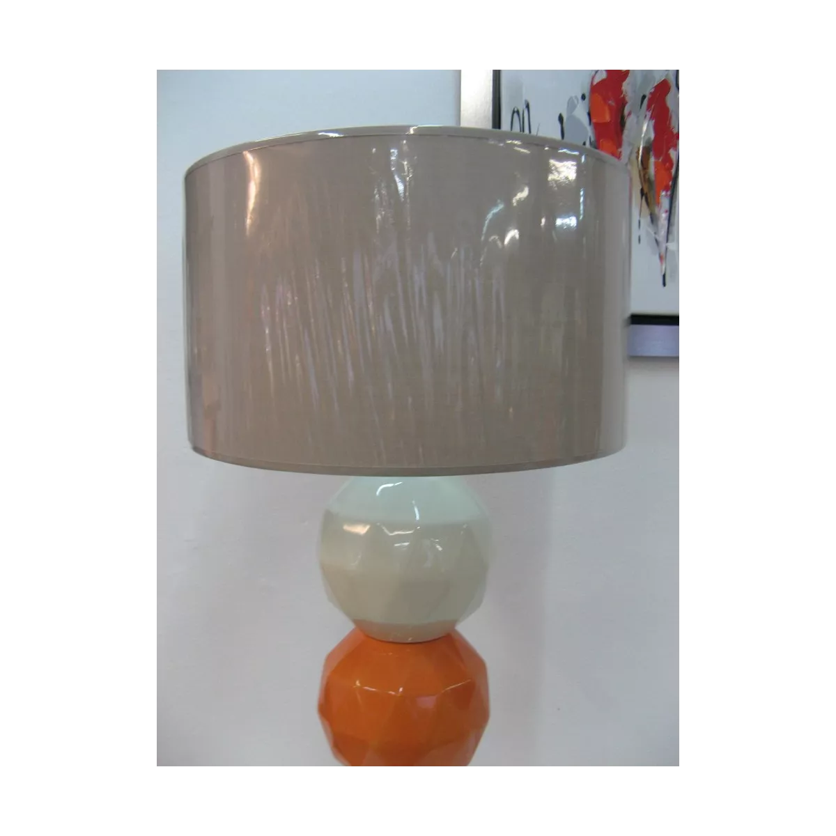Lampe Origami Orange