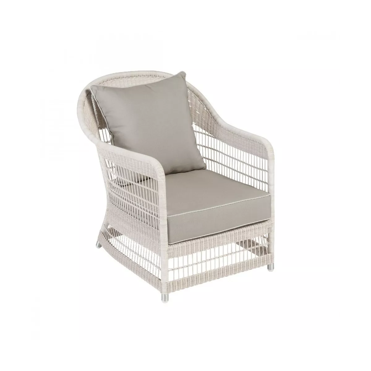 Fauteuil Résine Biarritz Crème