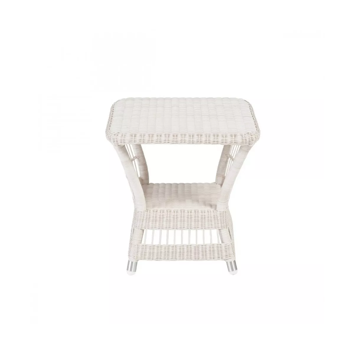 Table basse Résine Biarritz Crème 46x46