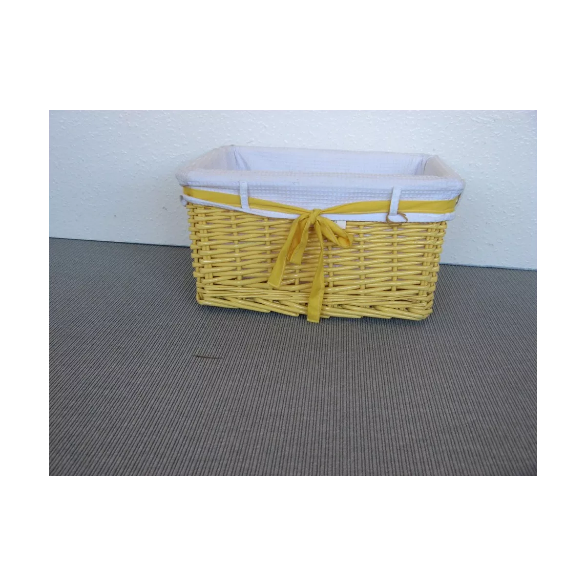 Casier OsierTeinté Jaune 38x28