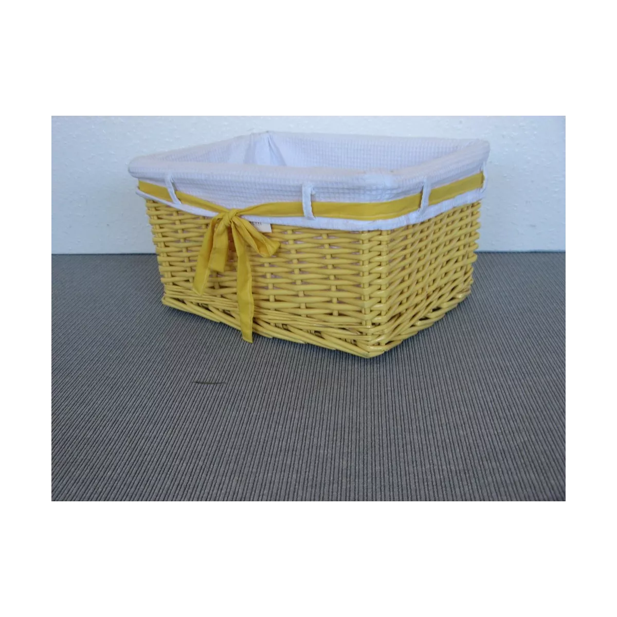 Casier OsierTeinté Jaune 38x28