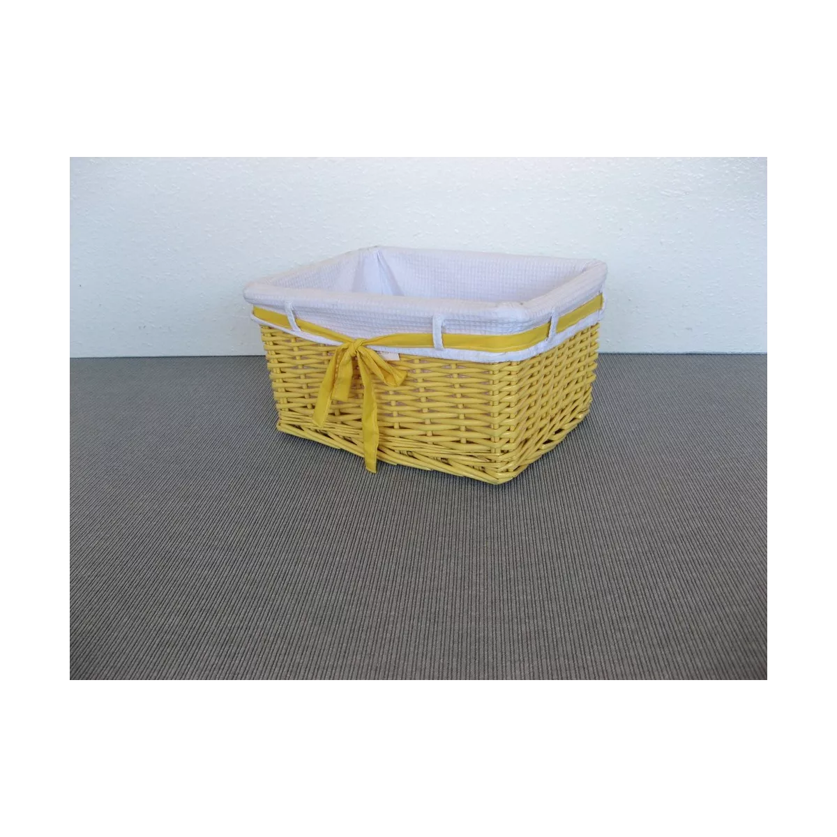 Casier OsierTeinté Jaune 38x28