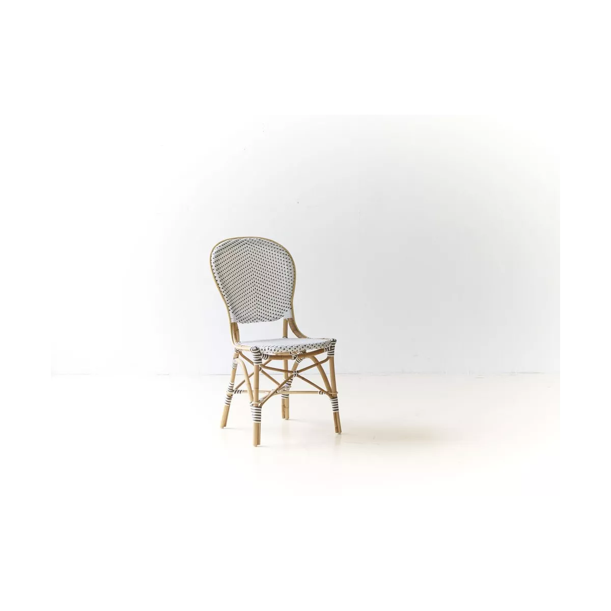 Chaise Rotin Isabelle Blanc