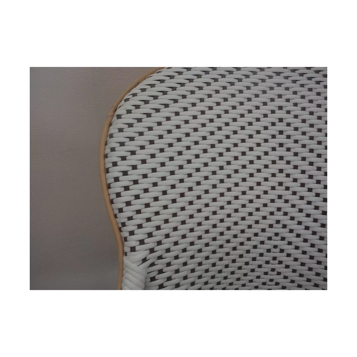 Chaise Rotin Isabelle Blanc