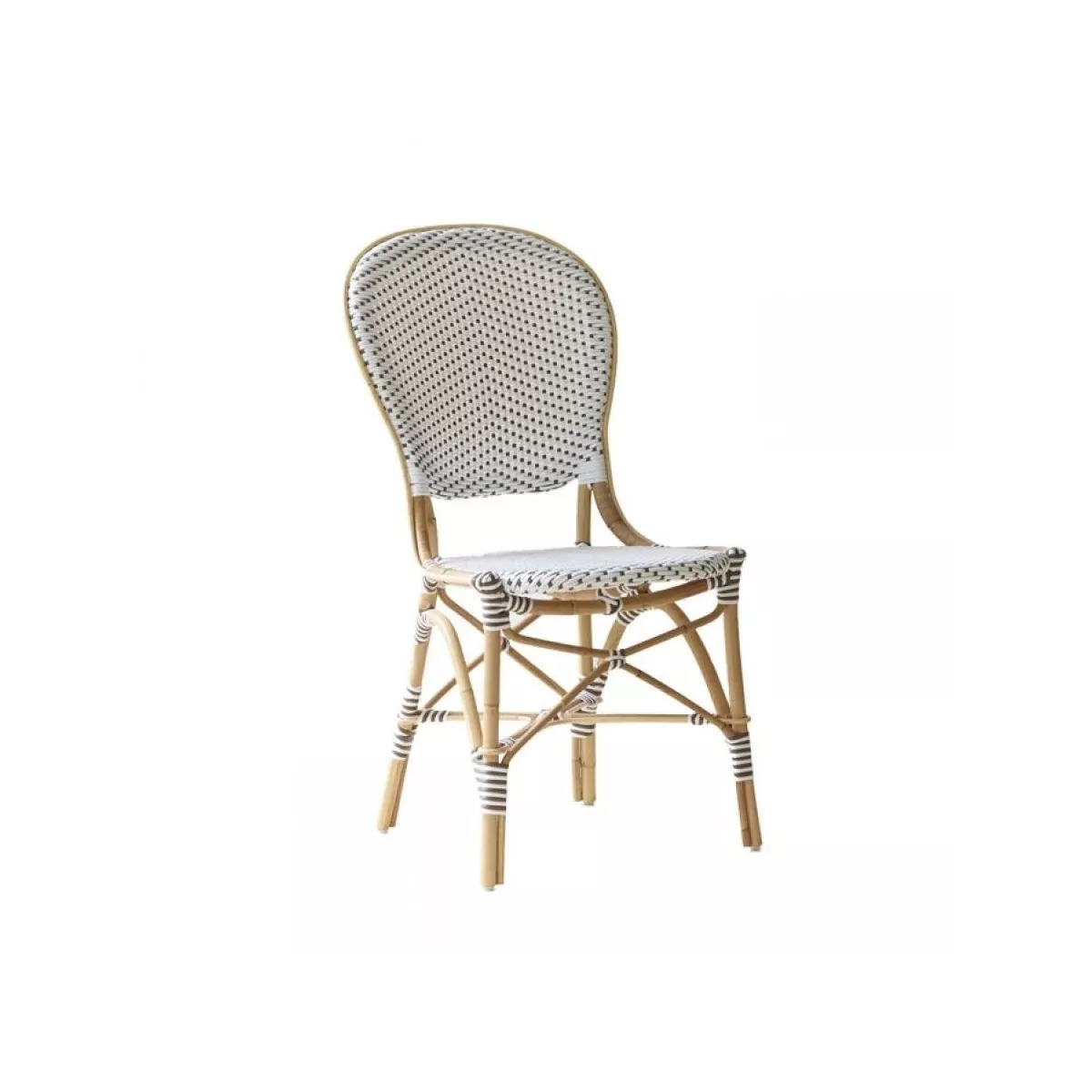 Chaise Rotin Isabelle Blanc