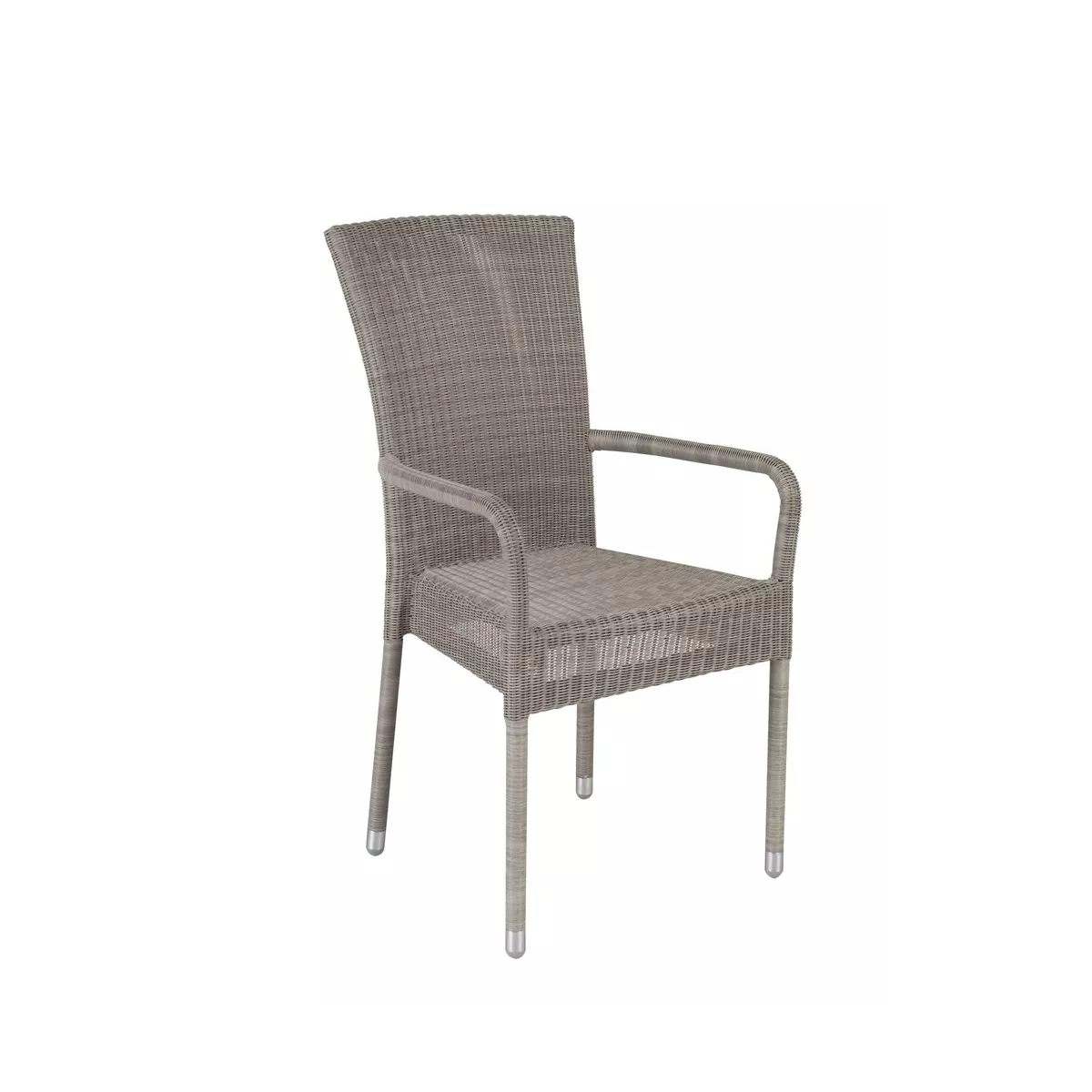 Fauteuil Repas isabelle Résine Gris