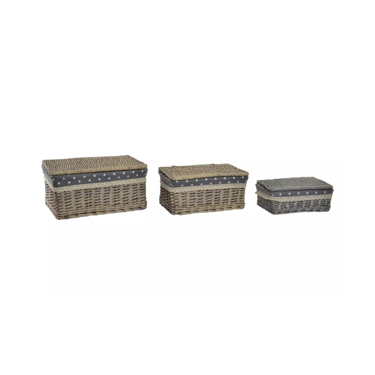 Corbeille Star avec couvercle 36x27