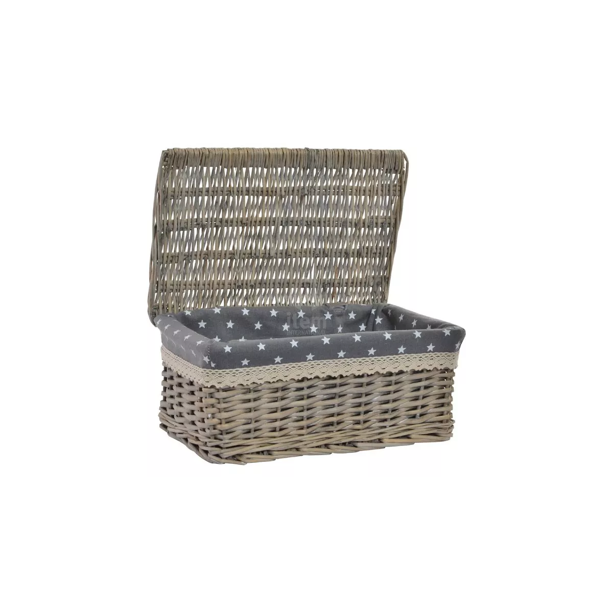 Corbeille Star avec couvercle 36x27