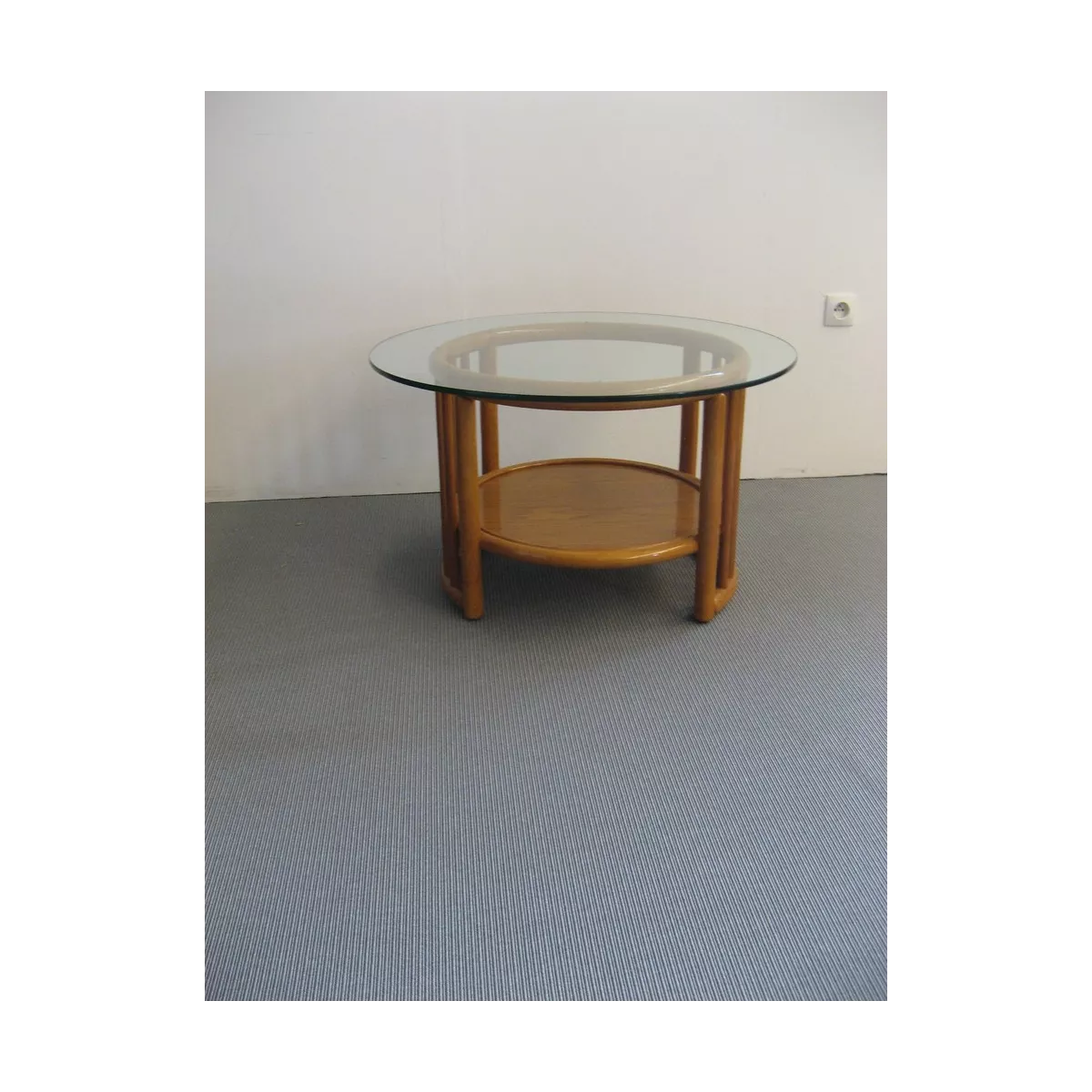 Table Basse Denvers Ronde Cannelle