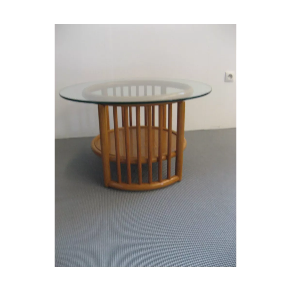 Table Basse Denvers Ronde Cannelle