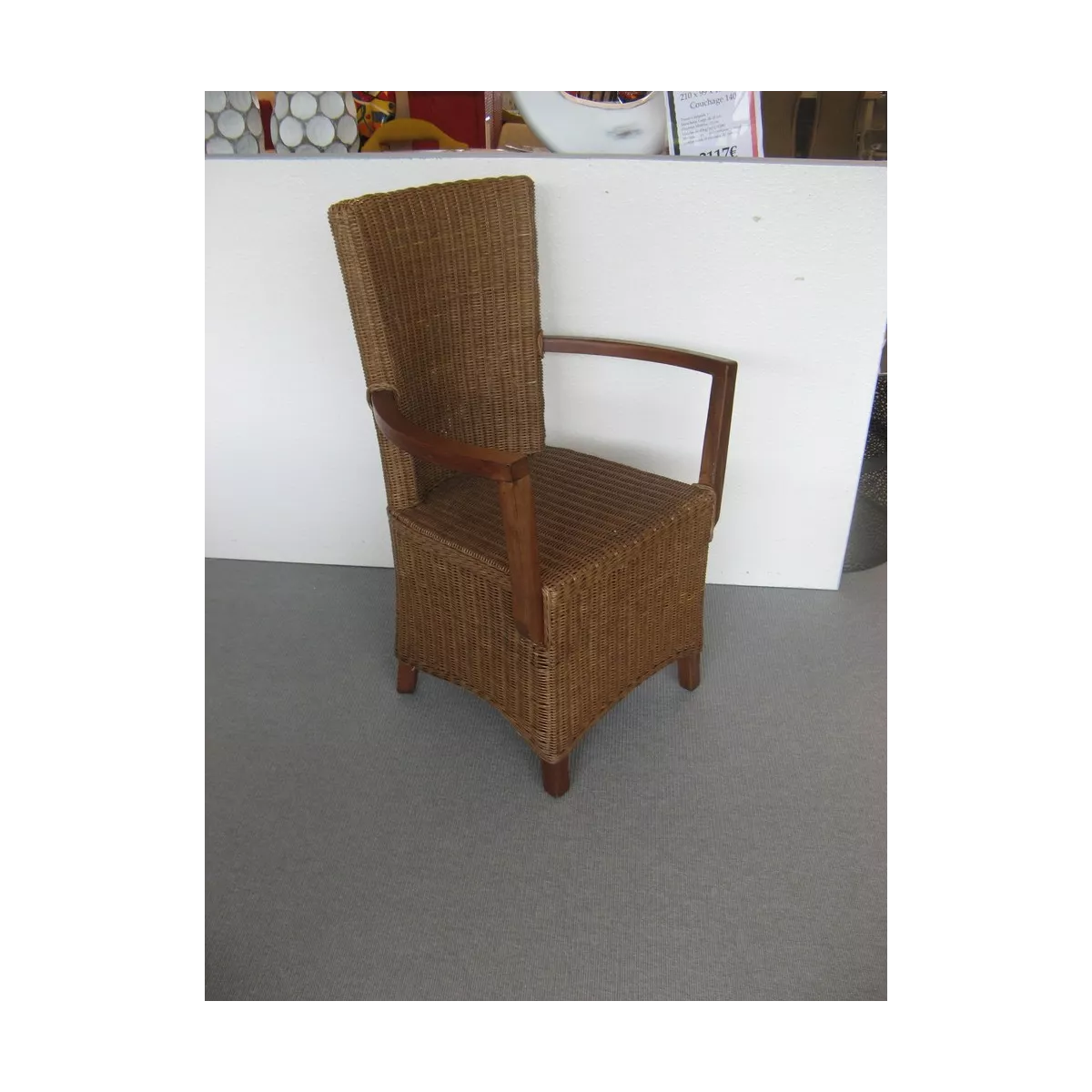 Fauteuil Kers Brun