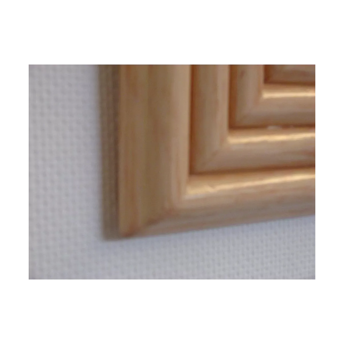 Miroir Rotin Rome 58x82 Saumon