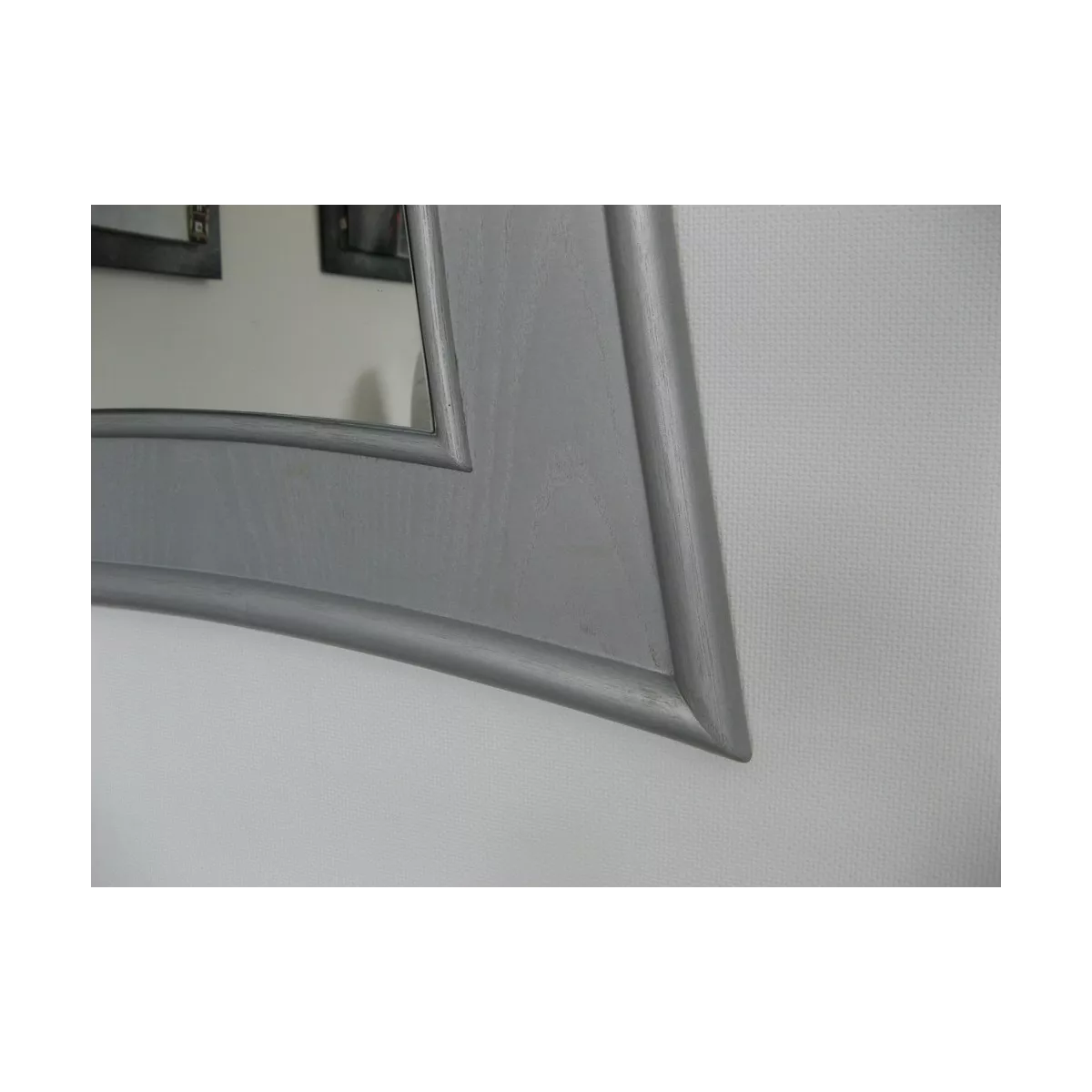 Miroir Rotin Tortola 94x114 Argent