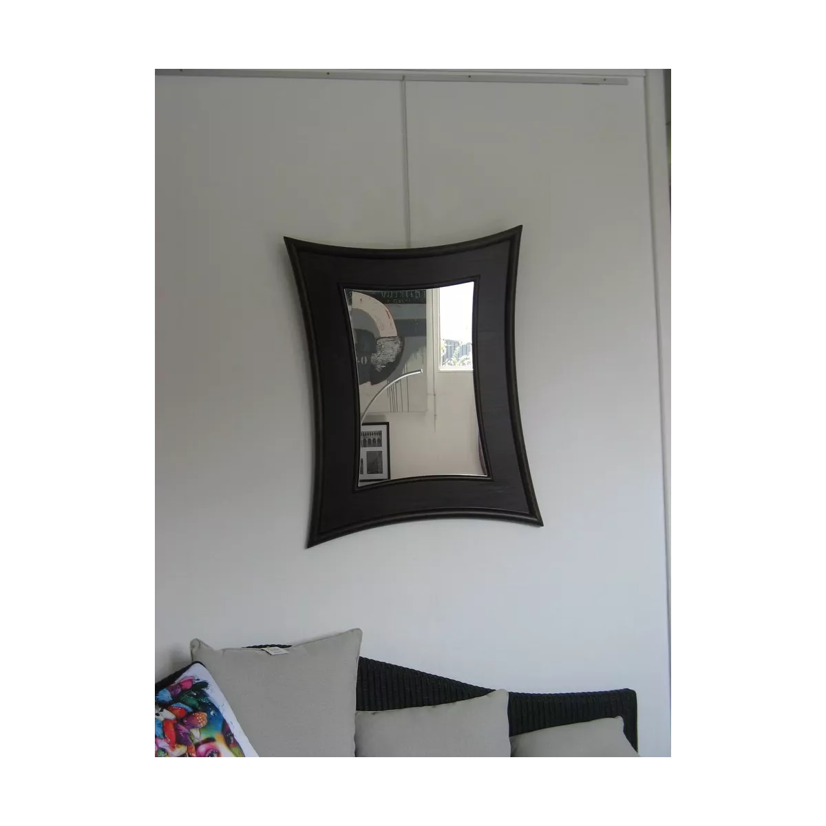 Miroir Rotin Tortola 74x94 Café