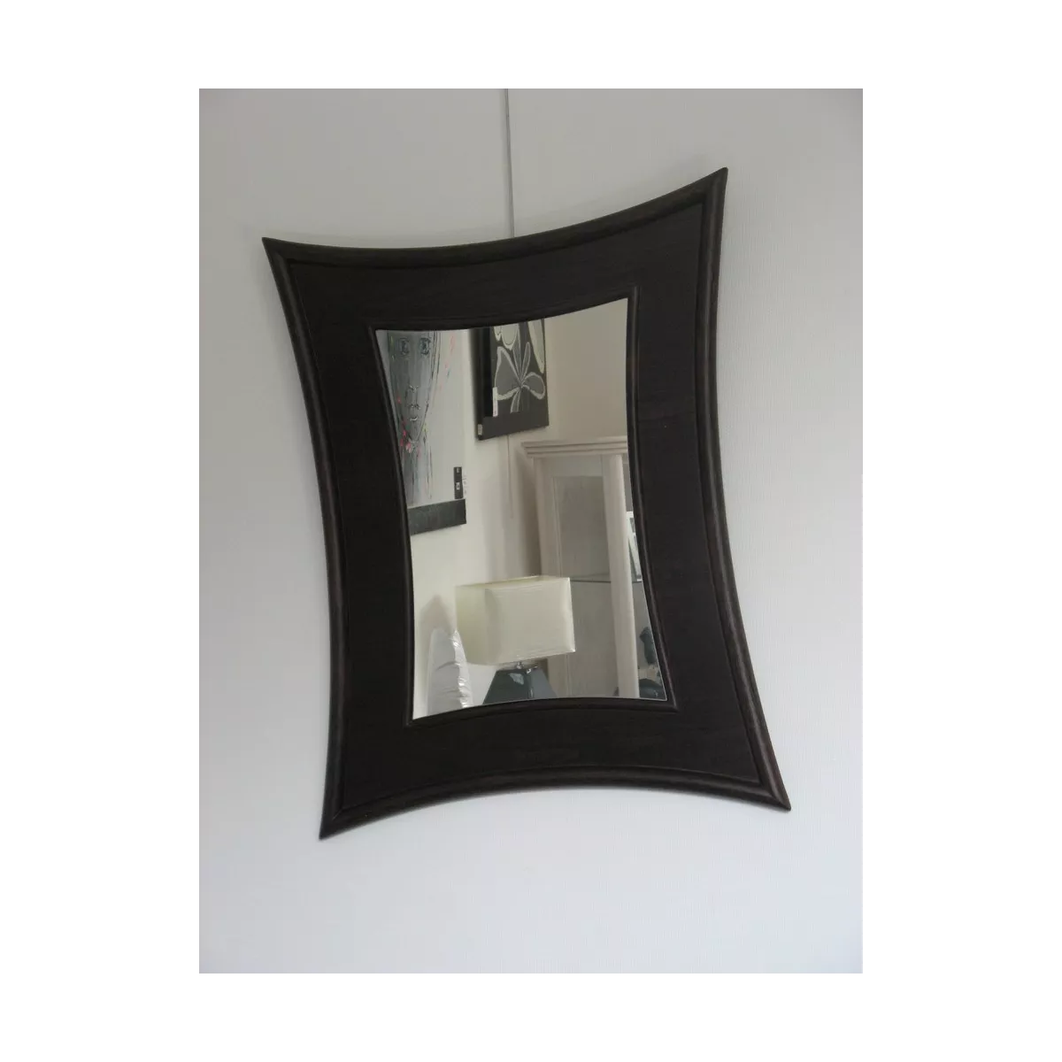 Miroir Rotin Tortola 74x94 Café
