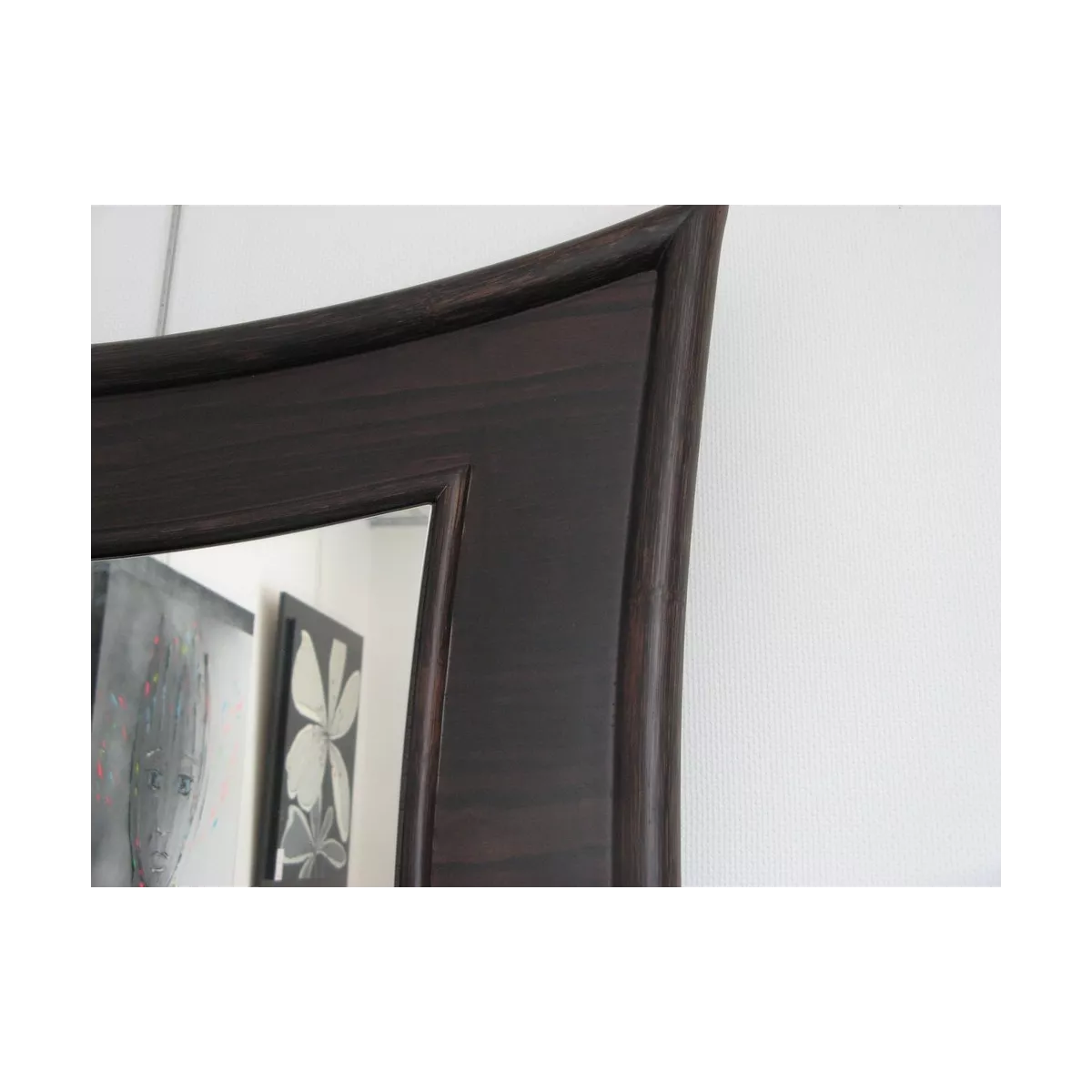 Miroir Rotin Tortola 74x94 Café