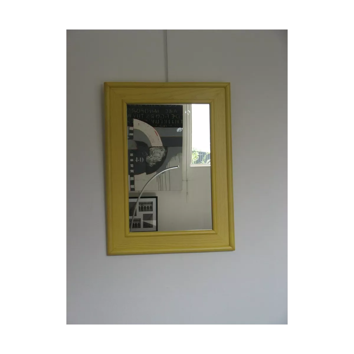 Miroir Rotin Bandar 58x78 Vanille