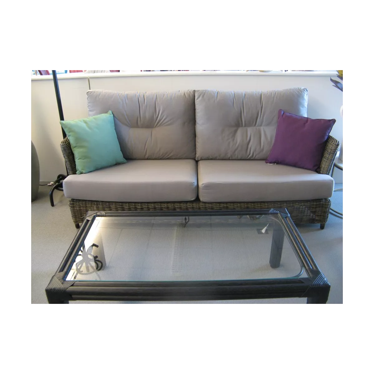Coussin Outdoor Vert