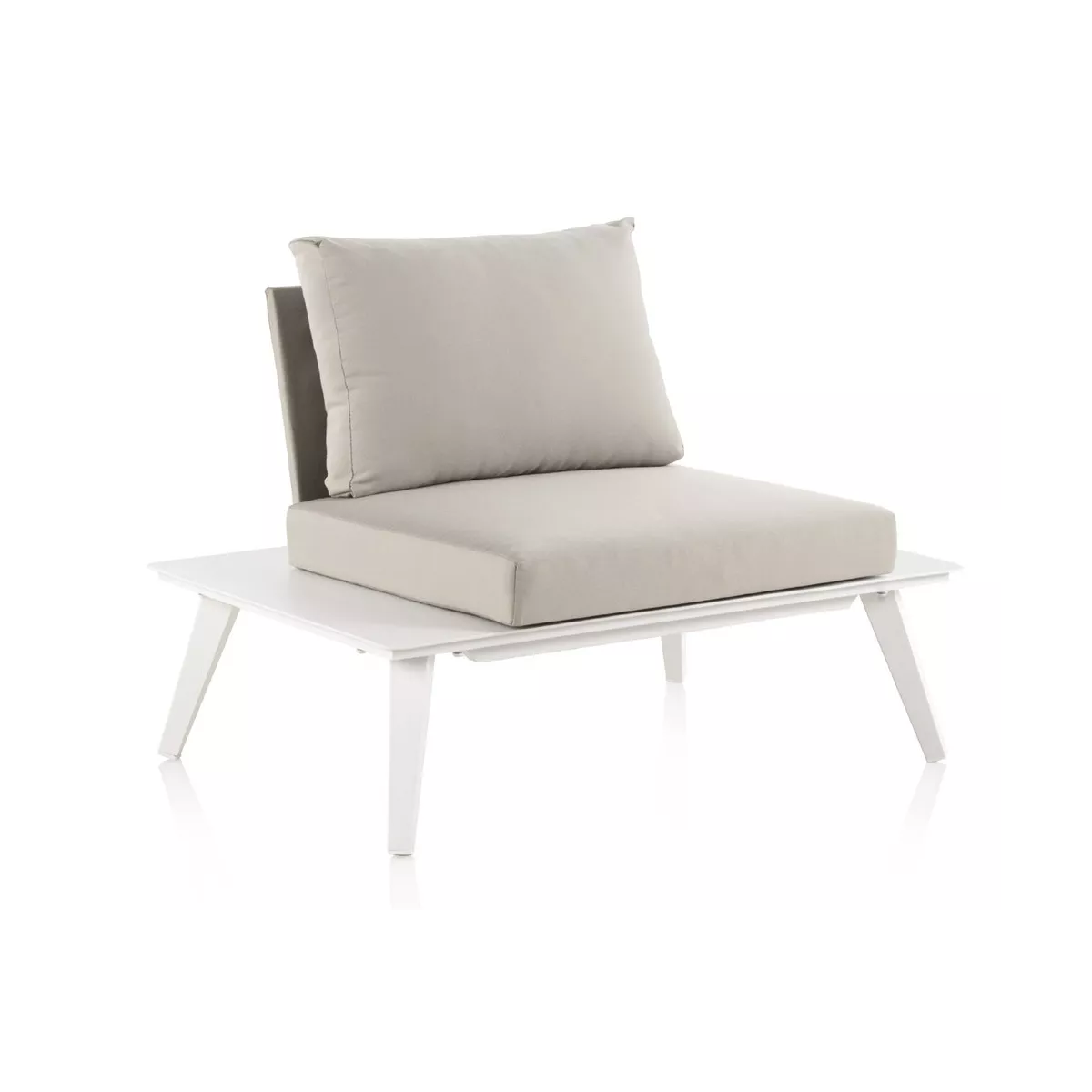 Fauteuil Flat Aluminium