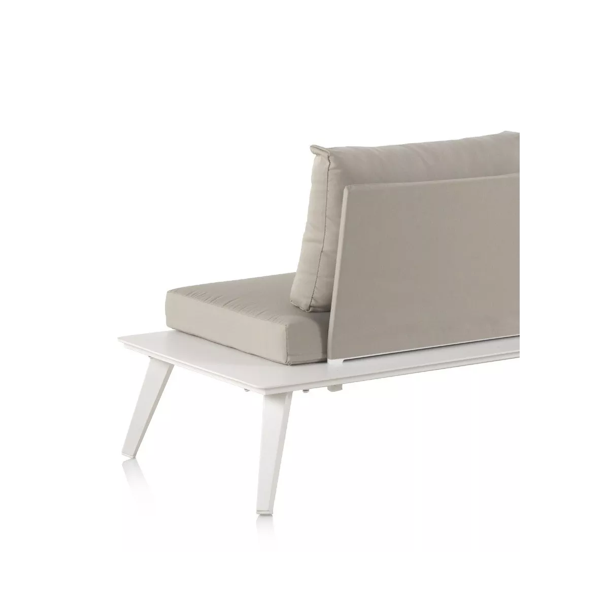 Fauteuil Flat Aluminium