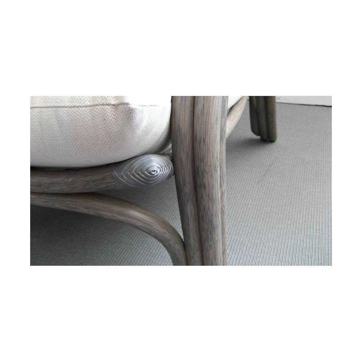 Fauteuil Fixe Leeds Gris