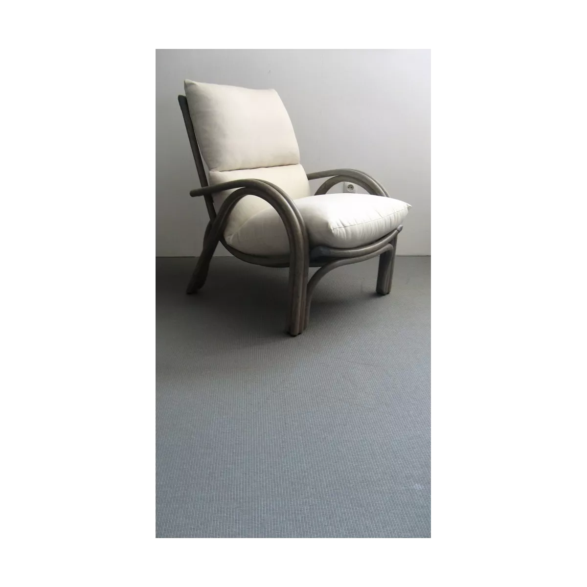 Fauteuil Fixe Leeds Gris