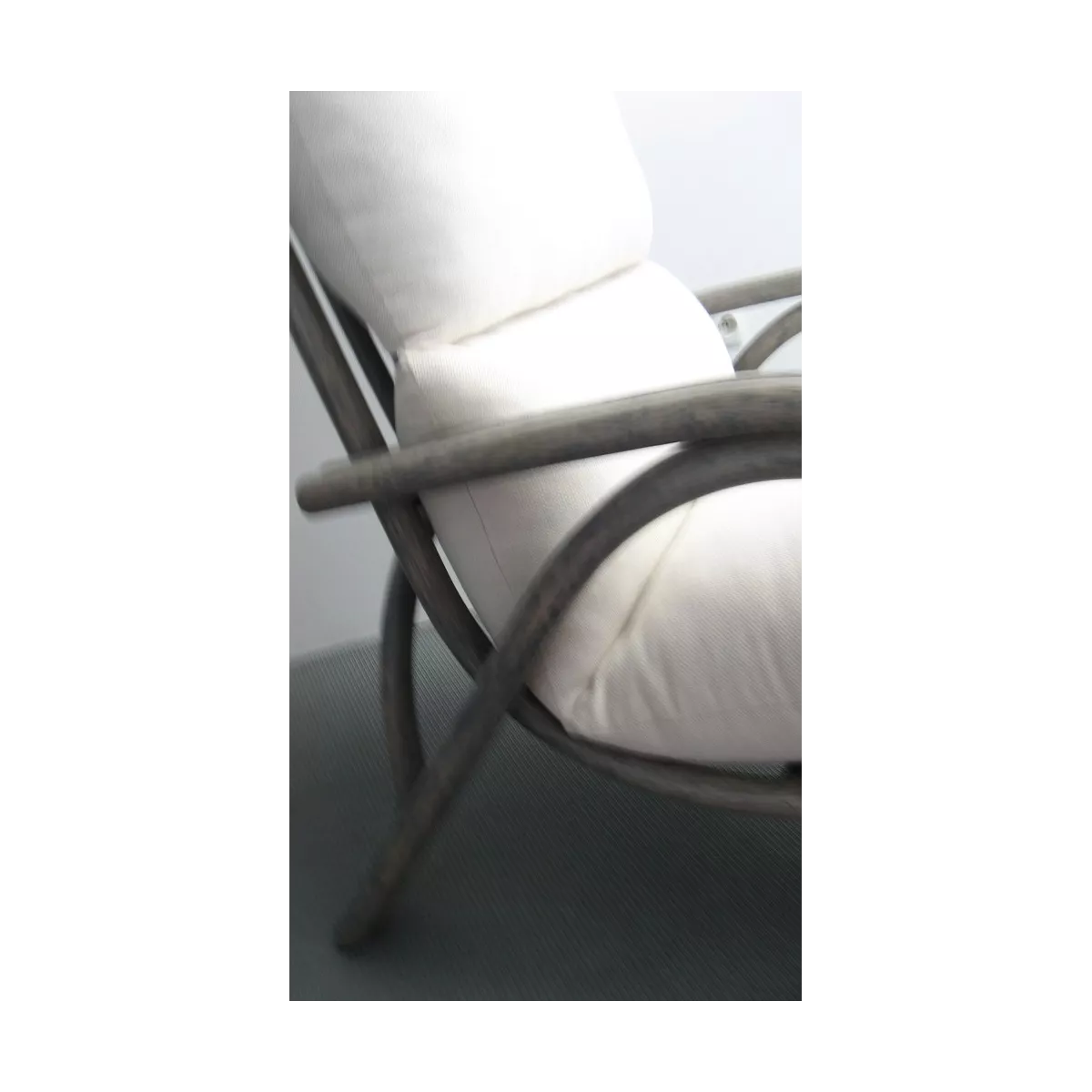 Fauteuil Fixe Leeds Gris