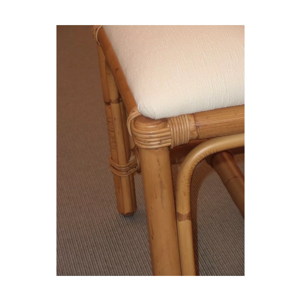 Pouf Rotin Sydney Naturel