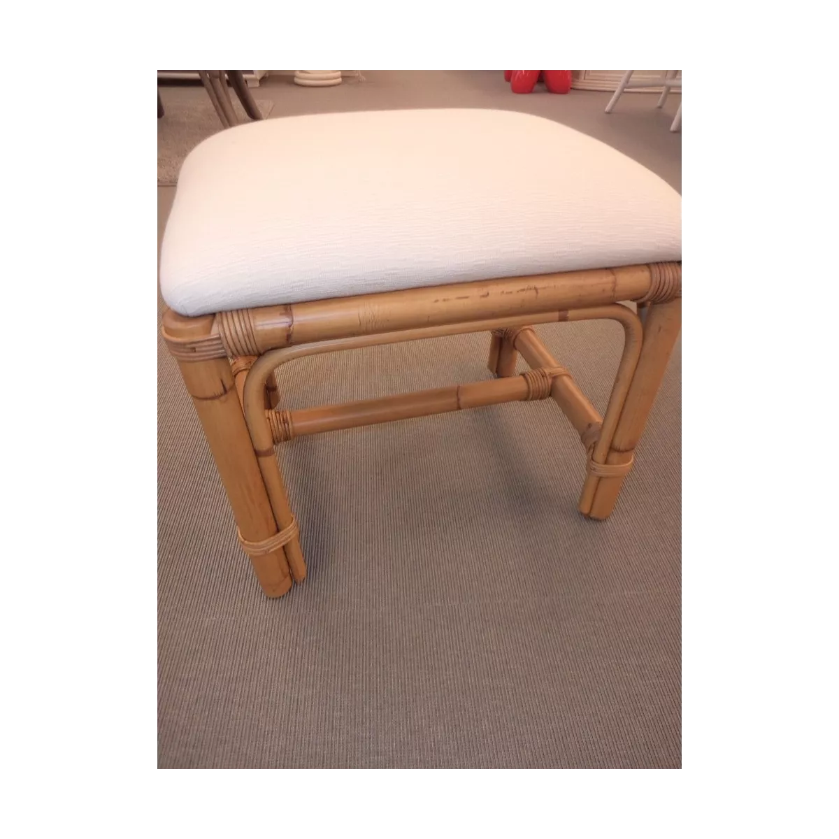 Pouf Rotin Sydney Naturel