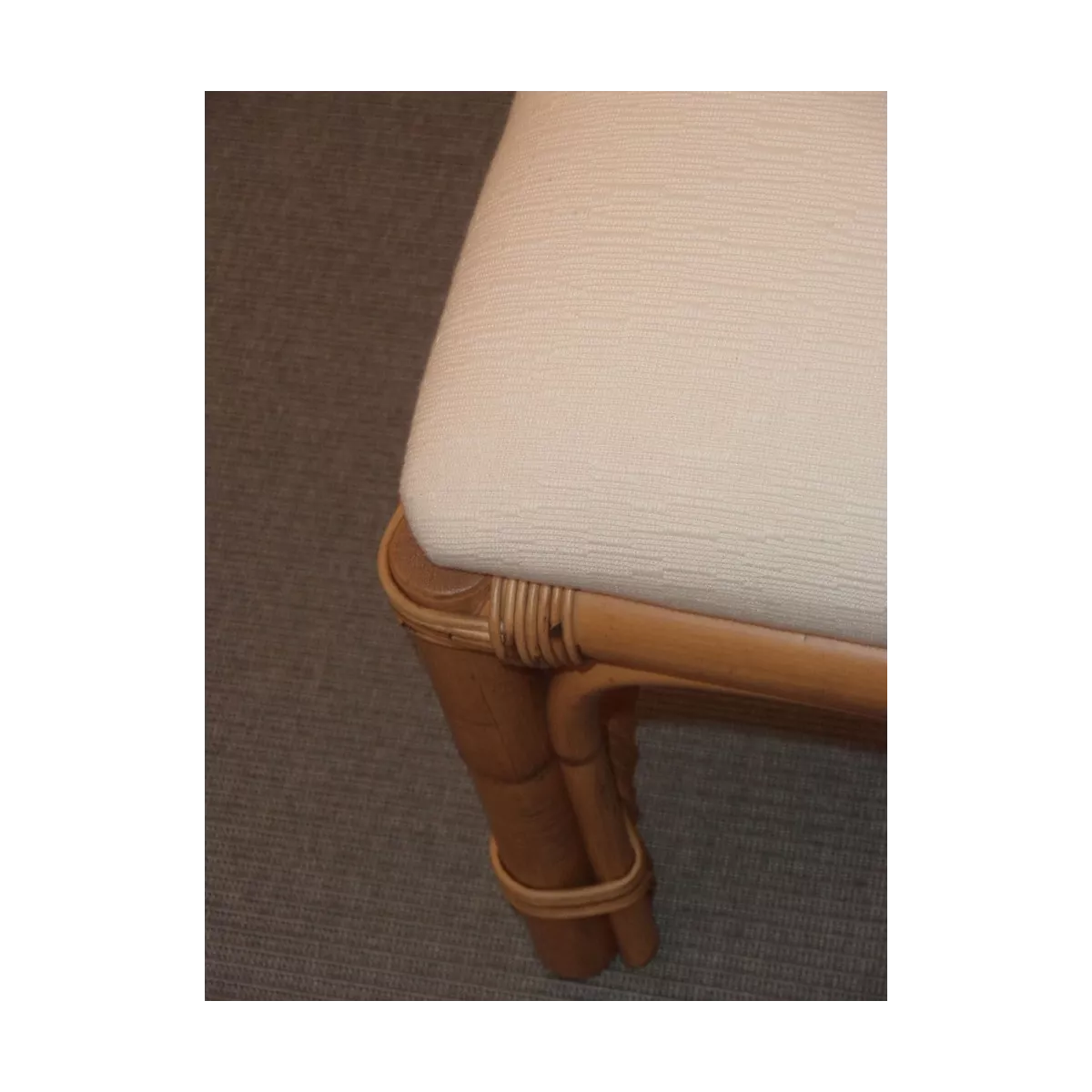 Pouf Rotin Sydney Naturel