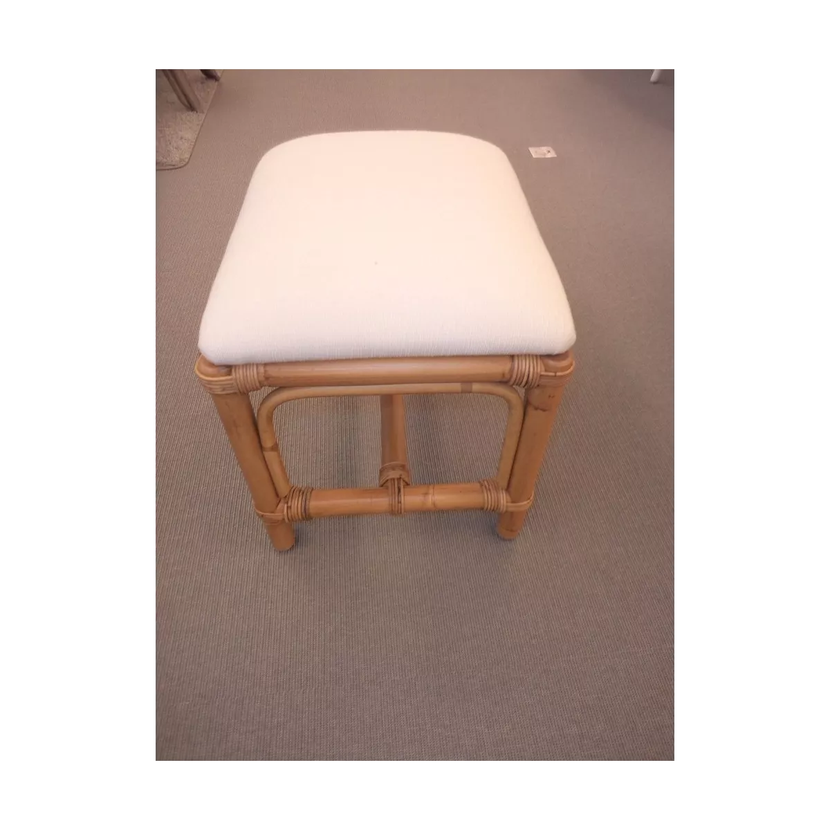 Pouf Rotin Sydney Naturel