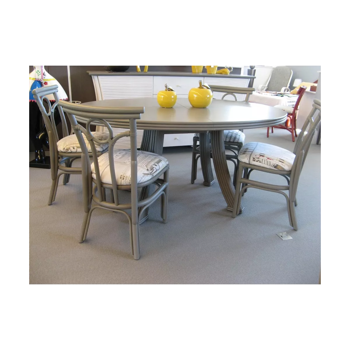 Table Tortola Ovale Taupe