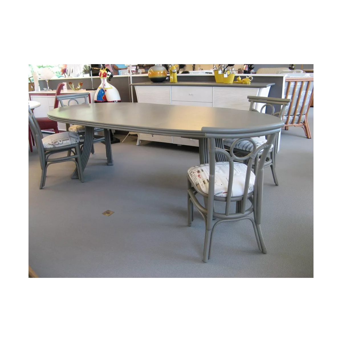 Table Tortola Ovale Taupe