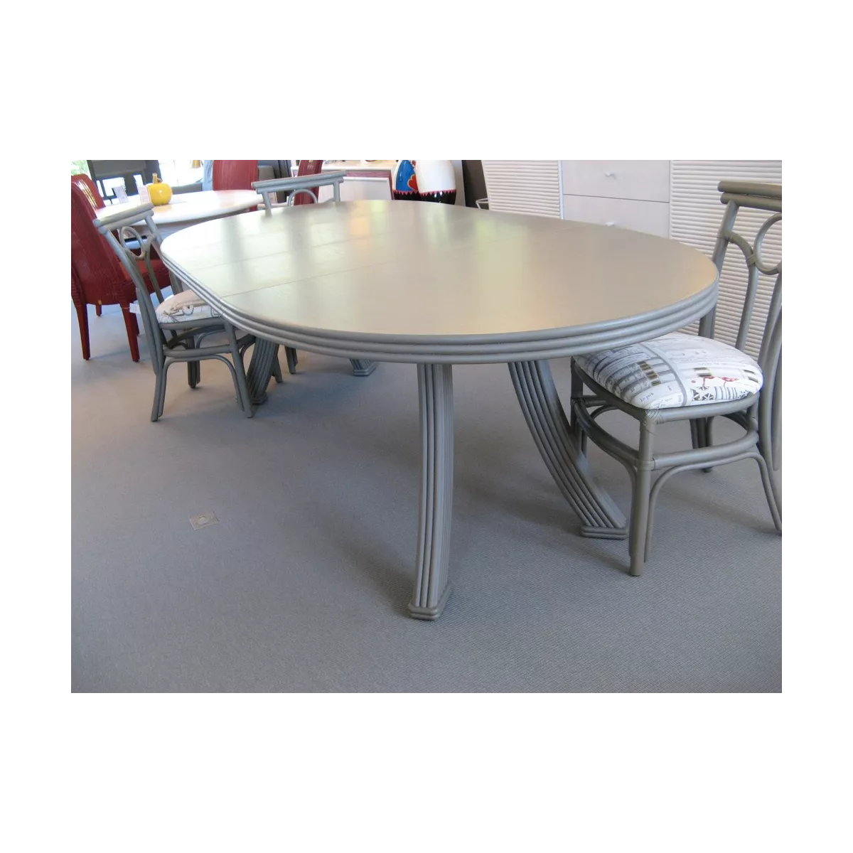Table Tortola Ovale Taupe