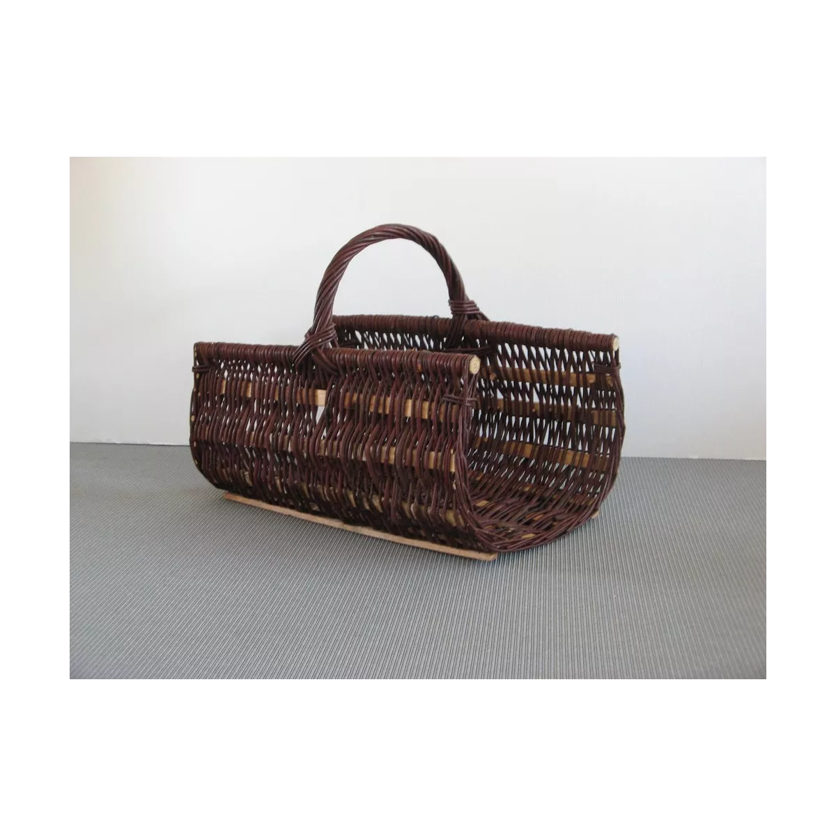 Panier à Bois Aussois Foncé
