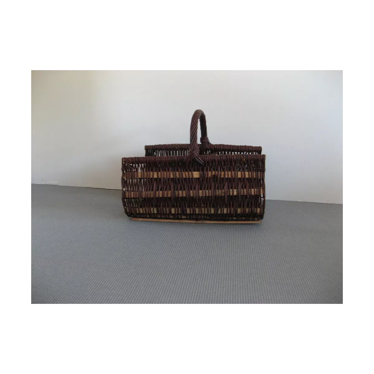 Panier à Bois Aussois Foncé