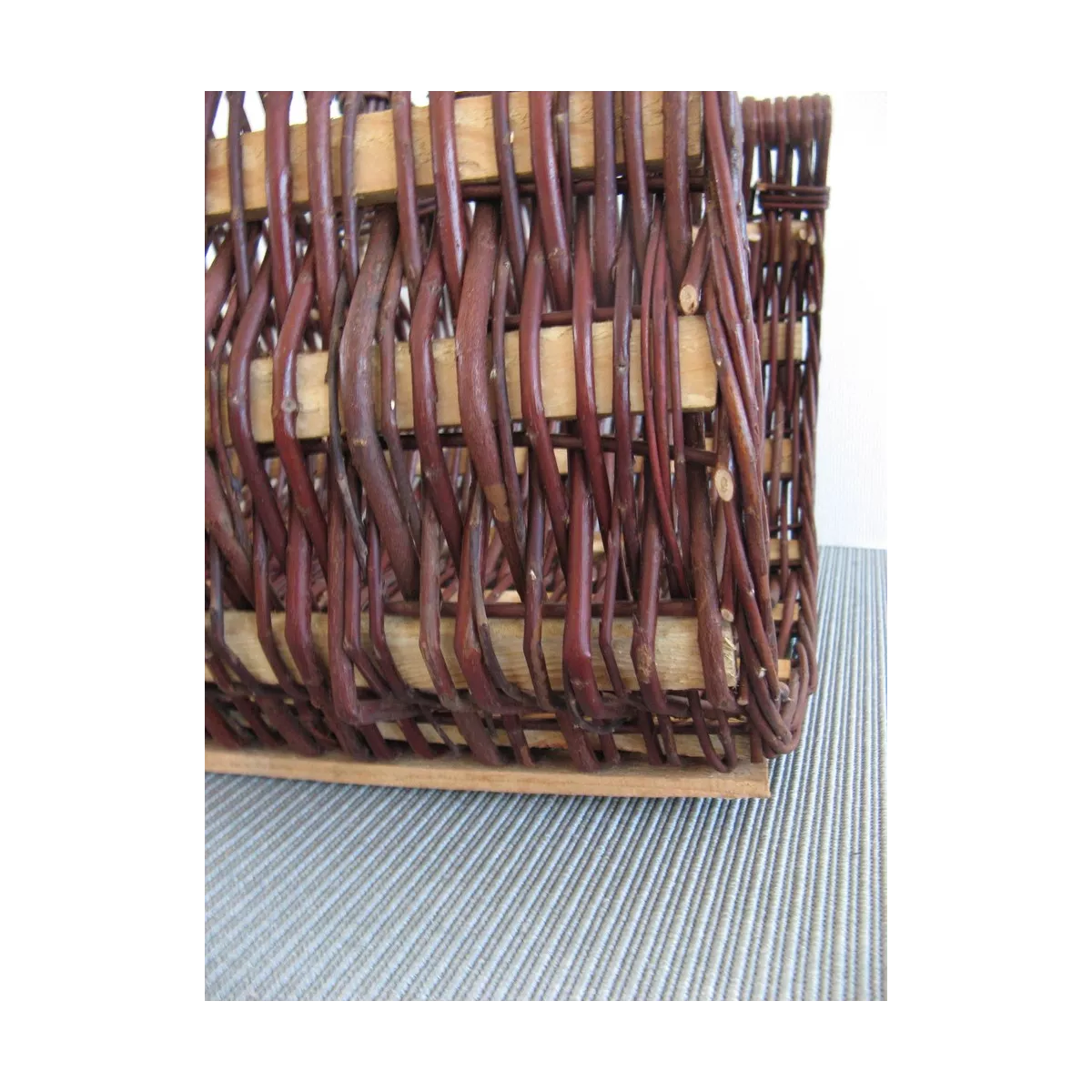 Panier à Bois Aussois Foncé