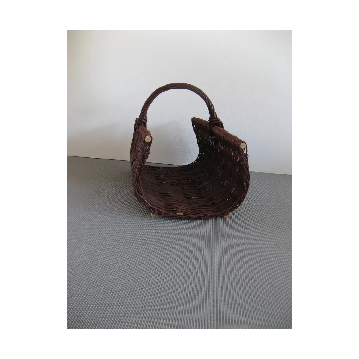 Panier à Bois Aussois Foncé