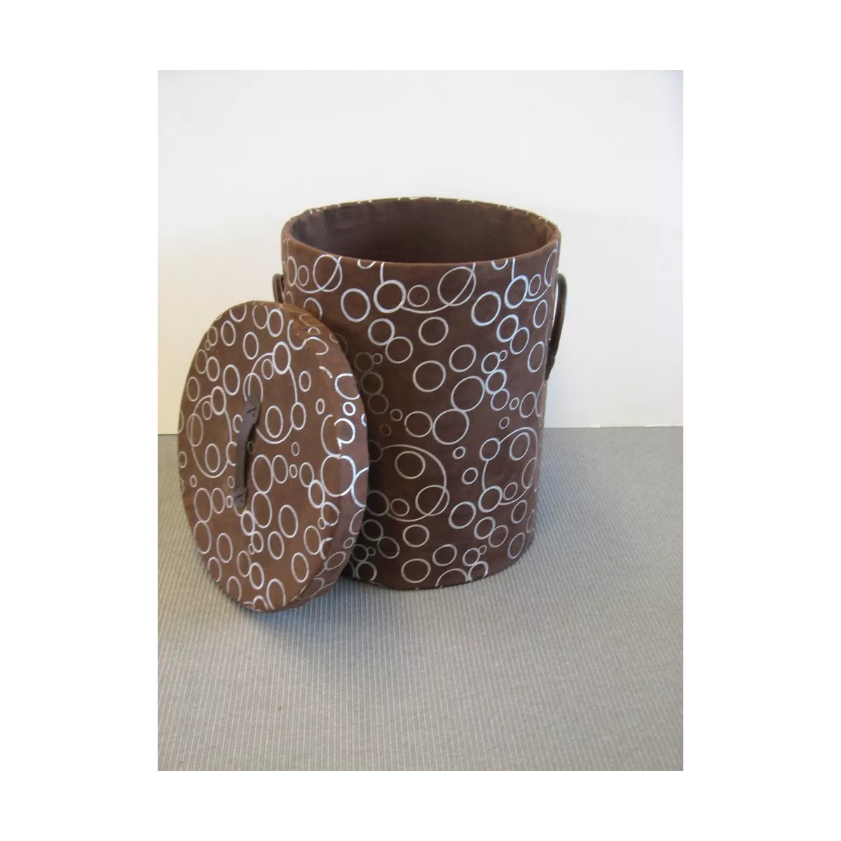 Panière Ronde Marron