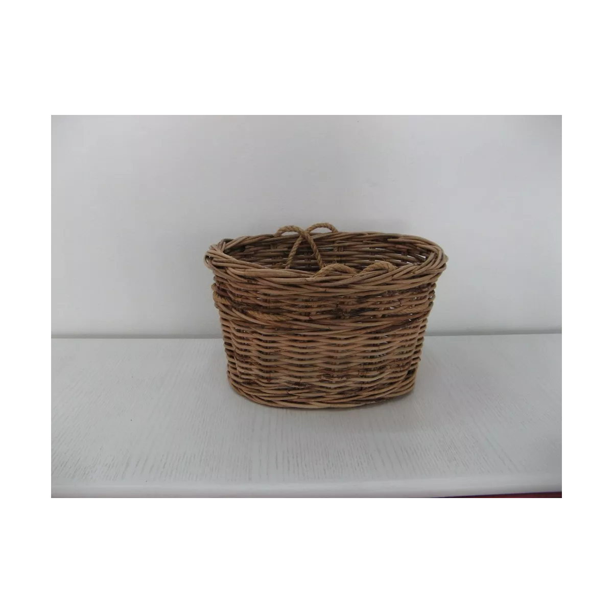 Panier en Rotin pour Velo