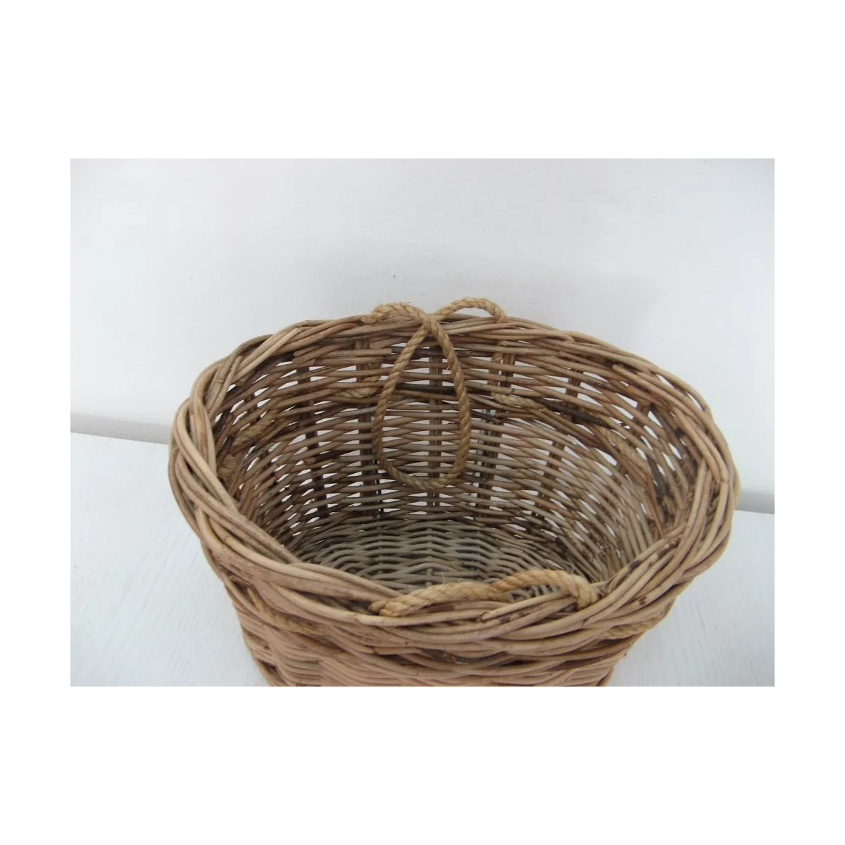 Panier en Rotin pour Velo
