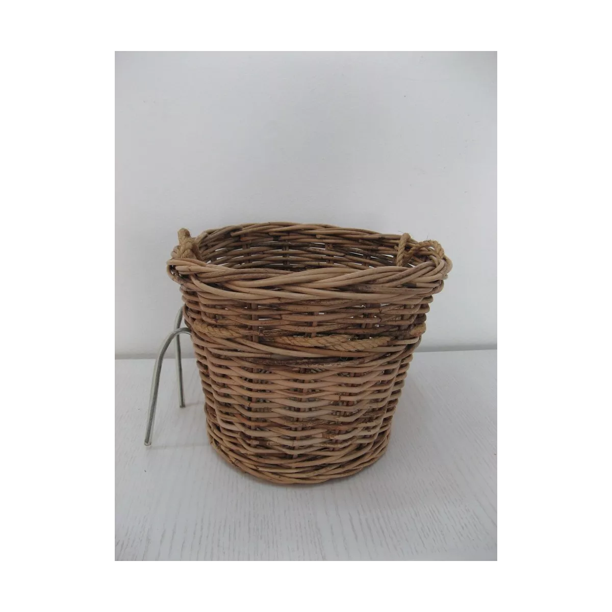 Panier en Rotin pour Velo