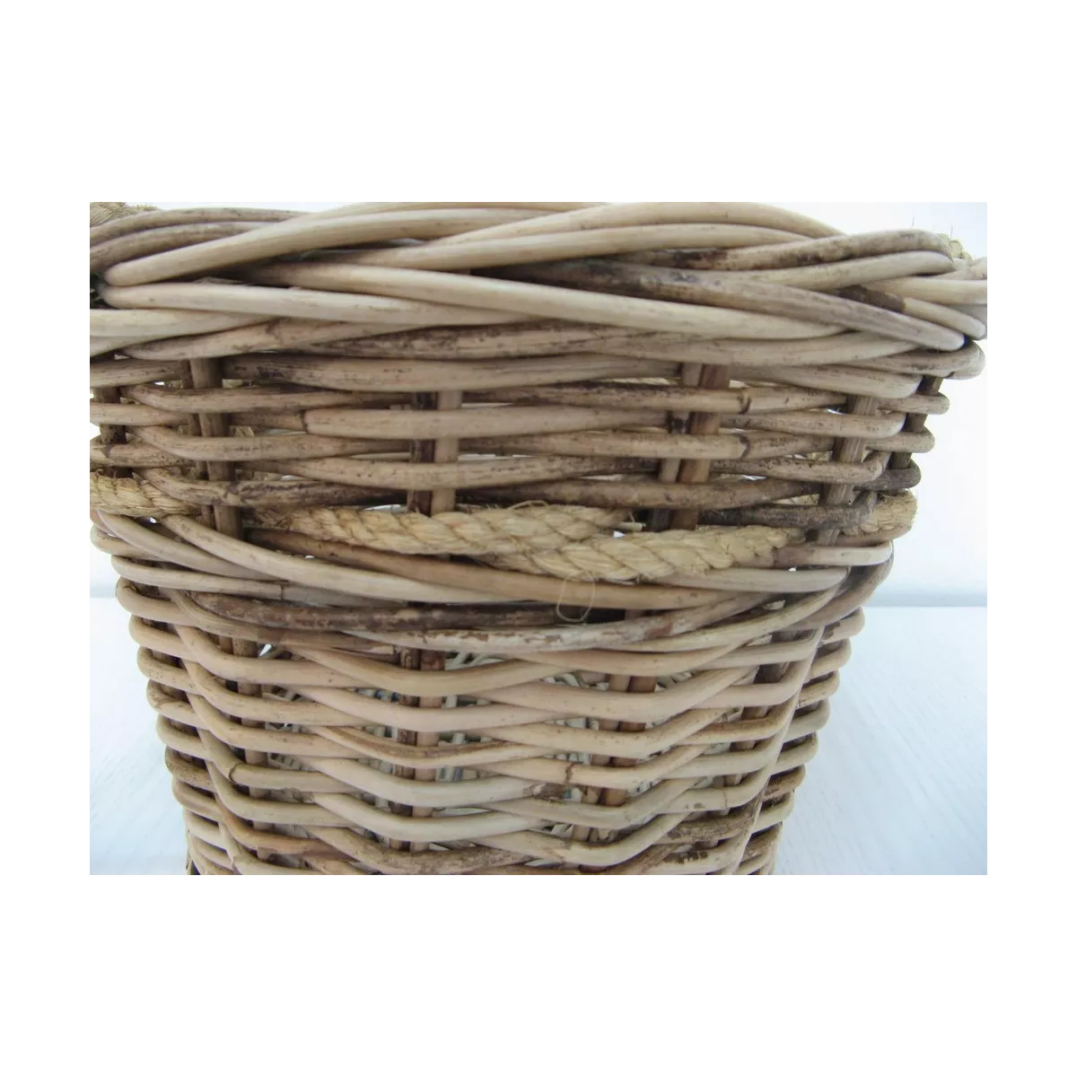 Panier en Rotin pour Velo