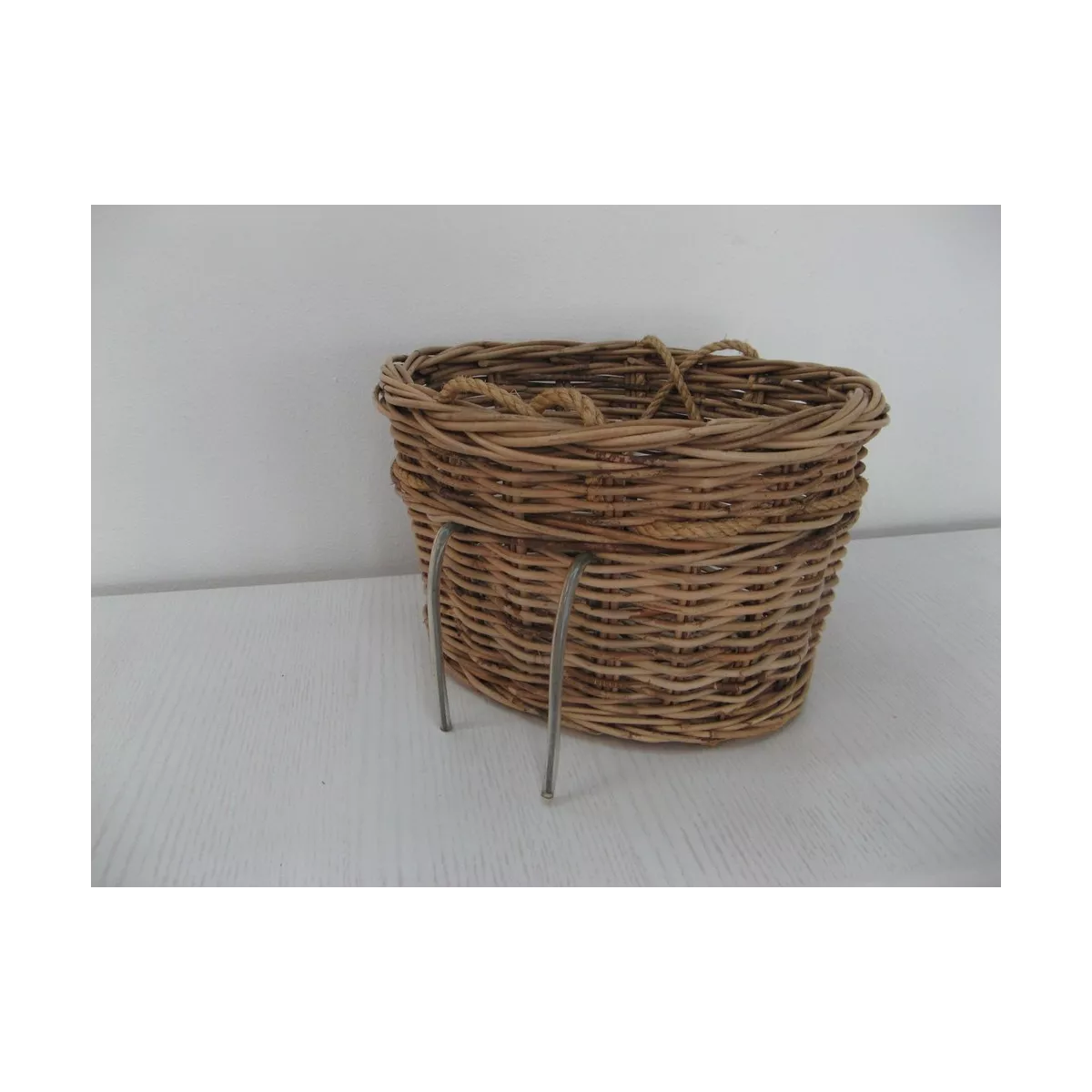 Panier en Rotin pour Velo